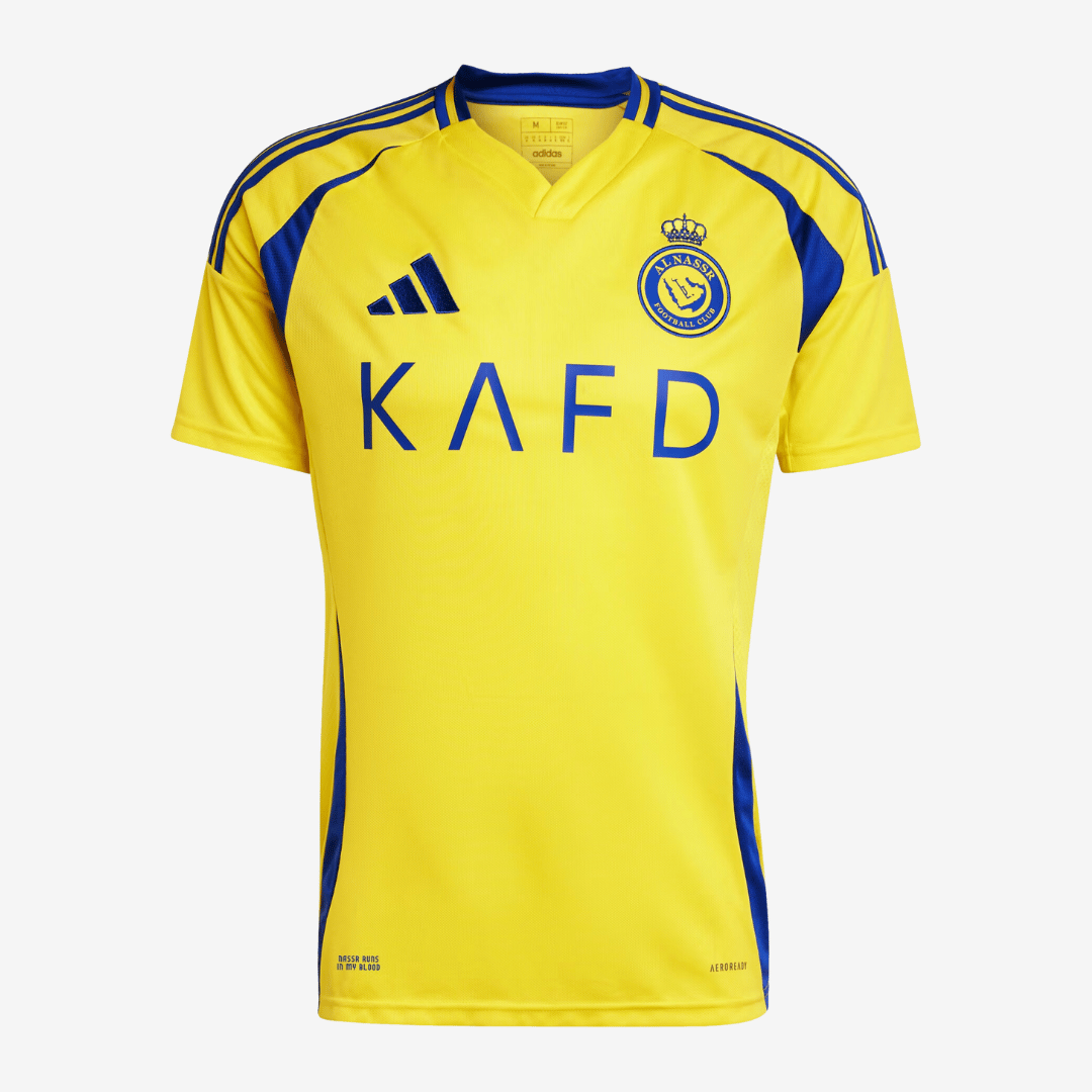Camisa Adidas Al Nassr 2024/25 I 7 Ronaldo