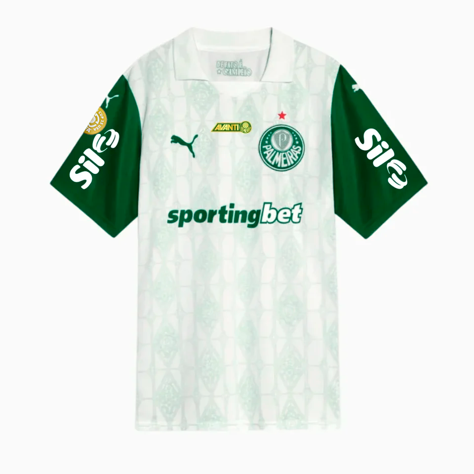Camisa Puma Palmeiras 2025/26 II Com Patrocínios