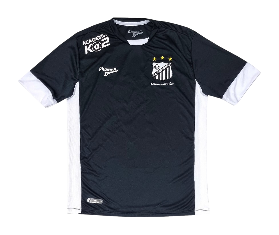 Camisa Bragantino Away 18/19 s/n° Torcedor Rhumell Masculina - Preta