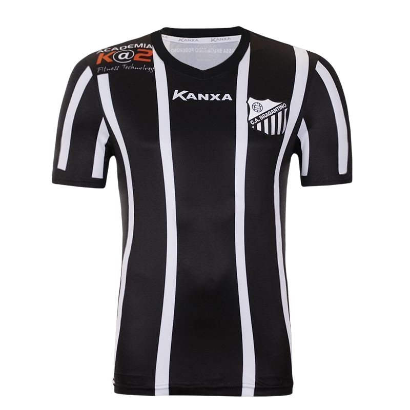 Camisa Bragantino Away 16/17 s/n° Torcedor Kanxa Masculina - Preta