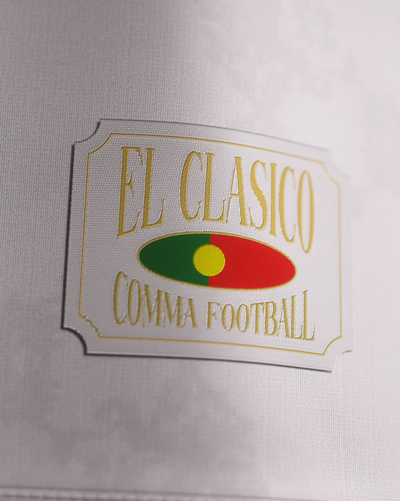 Camisa Real madrid 24/25 Edição Especial The siu RONALDO - Branca com Dourado