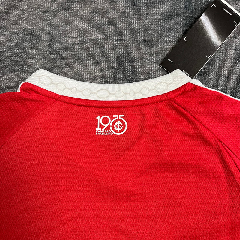 Conjunto Infantil Internacional Home 25/26 Adidas - Vermelha