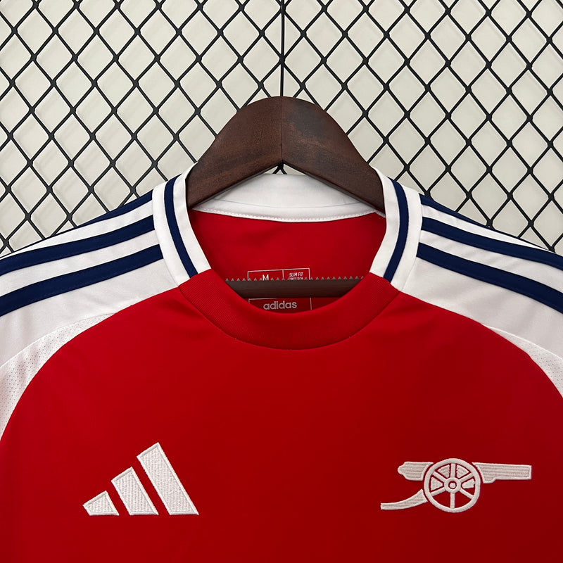 Camisa Arsenal Home 24/25 s/n° Torcedor Adidas Masculina - Vermelha