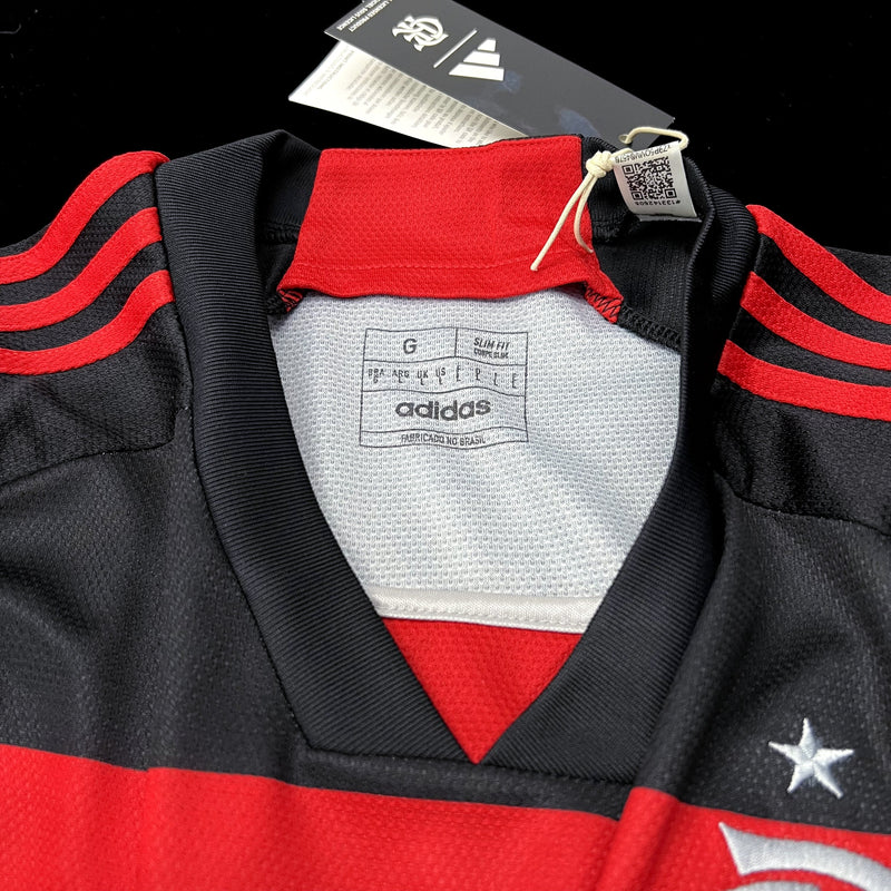 Camisa Flamengo I 24/25 Adidas - Preta