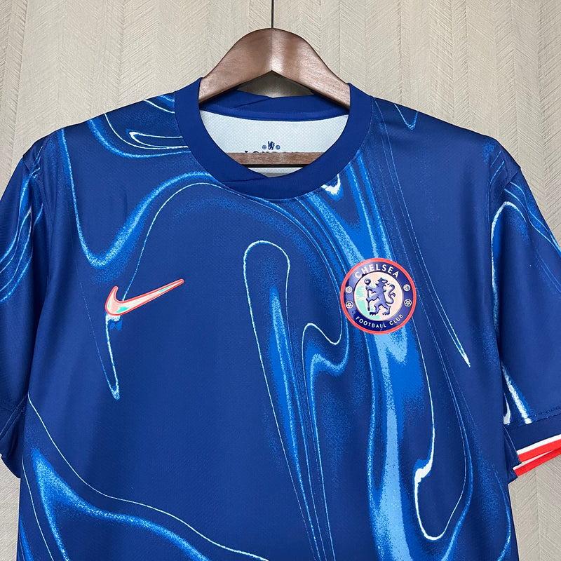 Camisa Chelsea Home 24/25 - Torcedor Nike Masculina - Azul