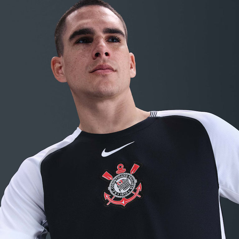 Camisa Corinthians Away 25/26 Torcedor Nike Masculino - Preta