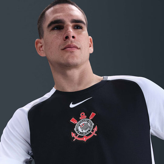 Camisa Corinthians Away 25/26 Torcedor Nike Masculino - Preta