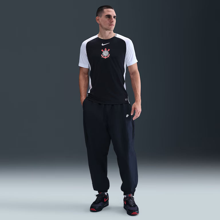 Camisa Corinthians Away 25/26 Torcedor Nike Masculino - Preta
