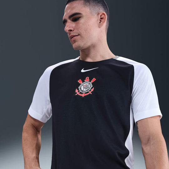 Camisa Corinthians Away 25/26 Torcedor Nike Masculino - Preta