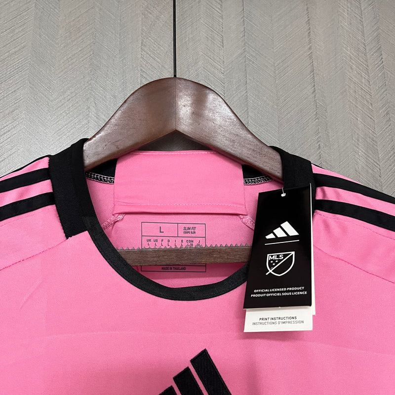 Camisa Inter Miami Home 24/25 s/n° Torcedor Adidas Masculina - Rosa
