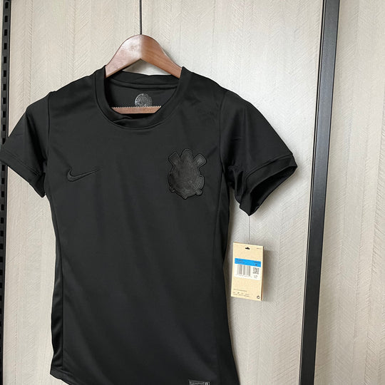 Camisa Corinthians Away 24/25 s/n° Torcedor Nike Feminina - Preta