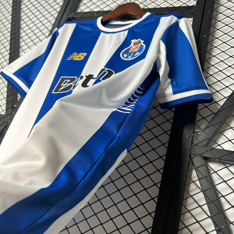 Camisa Porto Home 25/26 Torcedor New Balance Masculina - Azul
