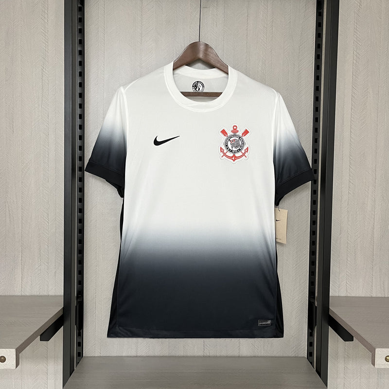 Camisa Corinthians Home 24/25 s/n° Torcedor Nike Masculino - Branca