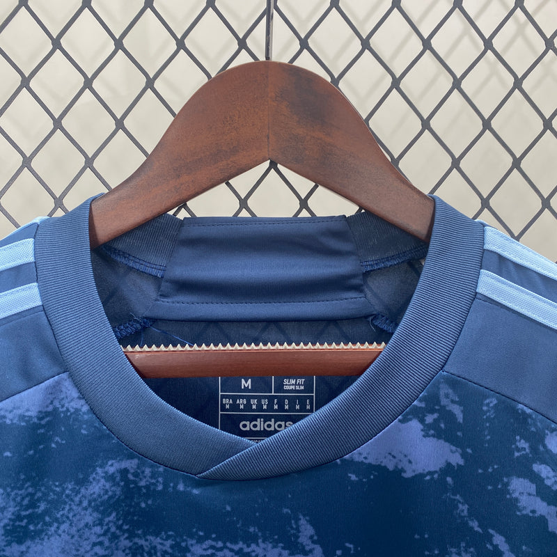 Camisa Cruzeiro Third 24/25 Torcedor Adidas Masculina - Azul Mineral