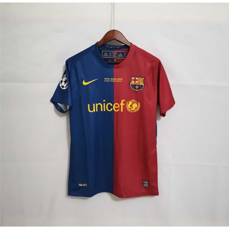 Camisa Barcelona Home Retrô 08/09 UEFA Champions League