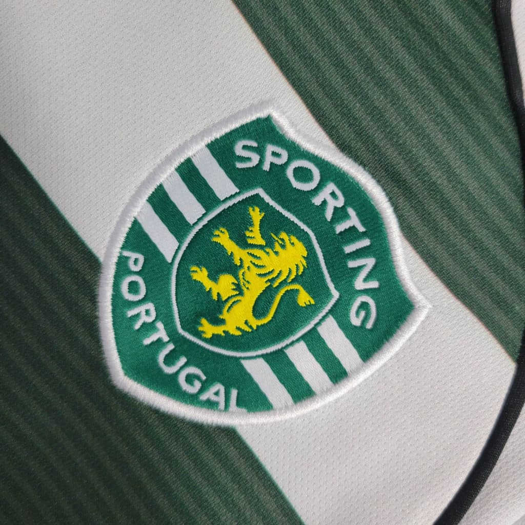 Camisa Sporting Home 2001/03 - Versão Retro Manga Longa