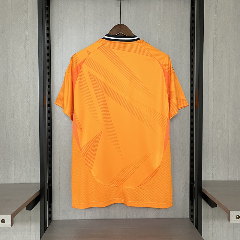 Camisa Real Madrid Away 24/25 s/n° Torcedor Adidas Masculino - Laranja