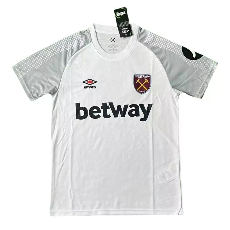 Camisa West Hamp Away 24/25 s/n° Torcedor Umbro Masculina - Branca