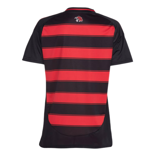 Camisa Flamengo Home 25/26 s/n° Torcedor Adidas Feminina - Vermelha e Preta