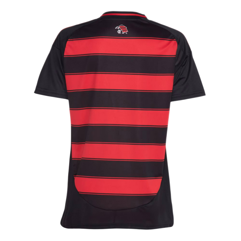 Camisa Flamengo Home 25/26 s/n° Torcedor Adidas Feminina - Vermelha e Preta