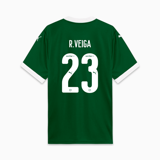Camisa Puma Palmeiras 2025/26 I - R. Veiga N° 23