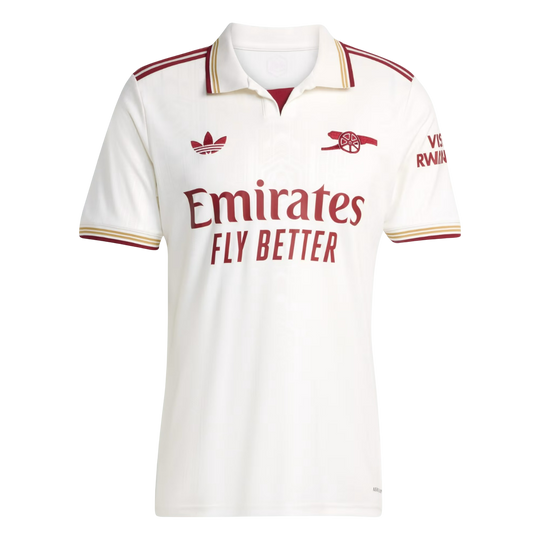 Camisa Arsenal Third 25/26 Torcedor Adidas Masculina - Bege