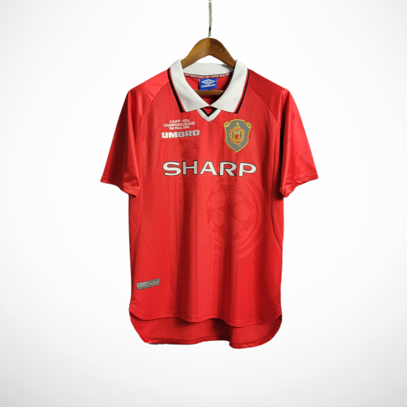Camisa Manchester United Titular 1999 - Versão Retro