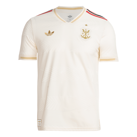 Camisa Flamengo Third 25/26 Jogador Adidas Masculina - Creme