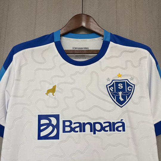 Camisa Paysandu Away 25/26 Torcedor Lobo Masculina - Branca