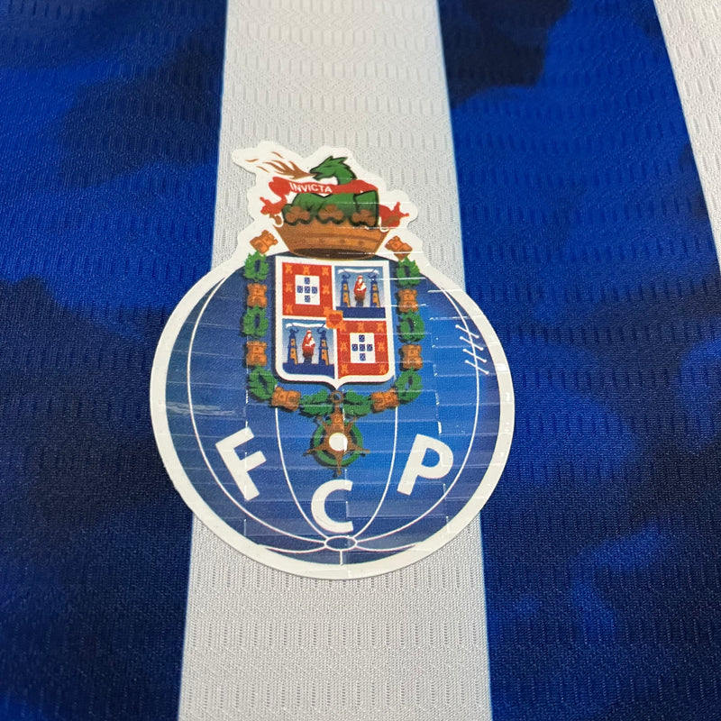 Camisa Porto Home 24/25 Torcedor New Balance Masculina - Azul
