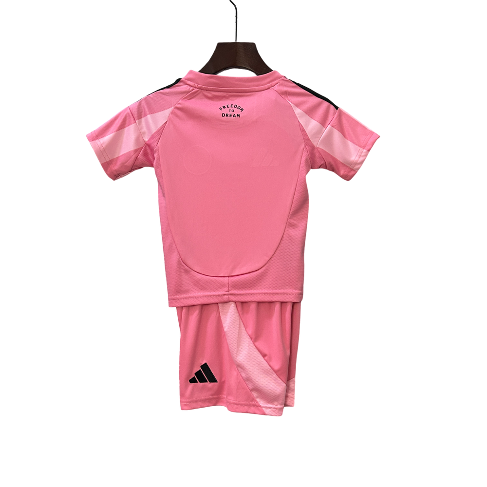 Conjunto Infantil Inter Miami Home 25/26 Adidas - Rosa