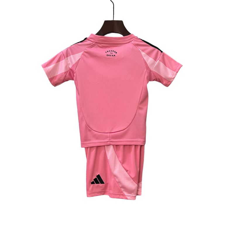 Conjunto Infantil Inter Miami Home 25/26 Adidas - Rosa