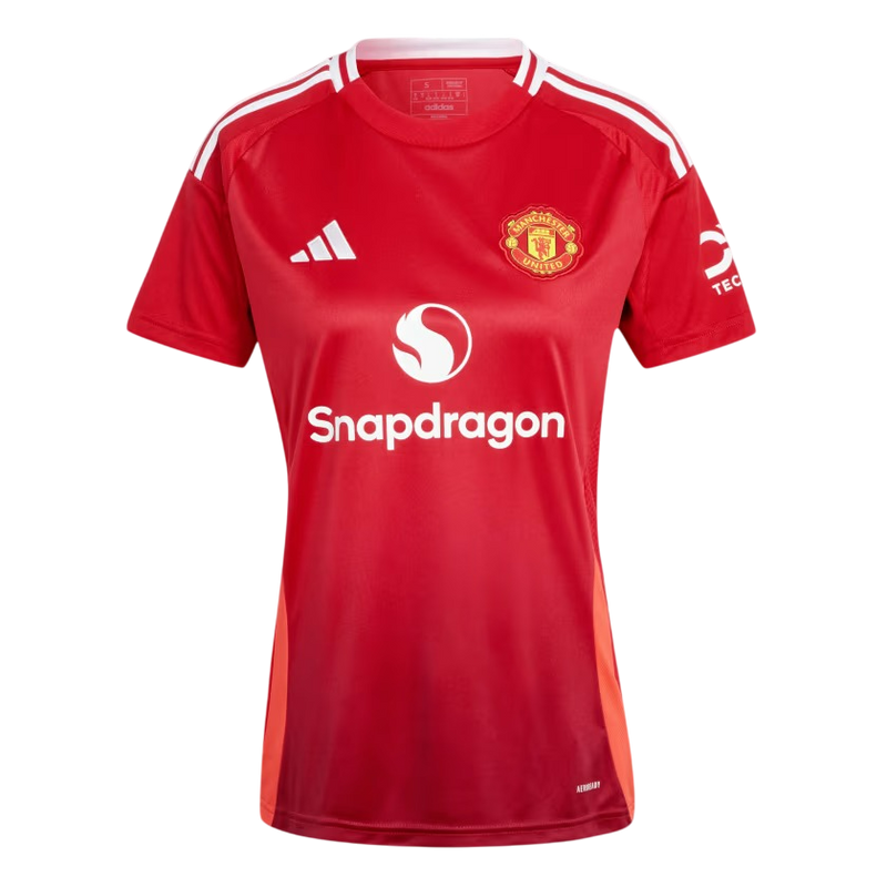 Camisa Manchester United Home 24/25 s/n° Torcedor Adidas Feminina - Vermelha