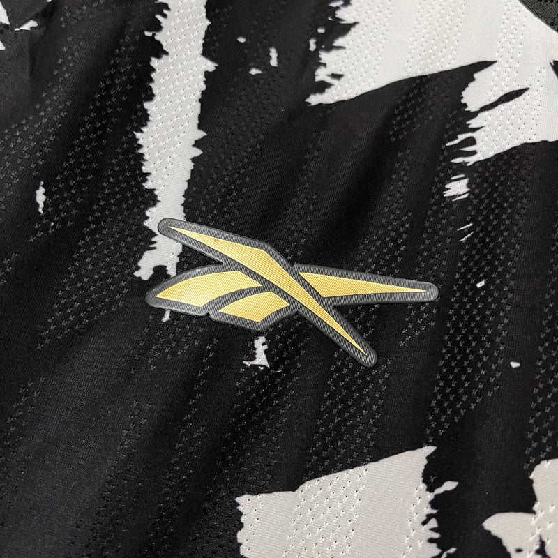 Camisa Botafogo Fourth 25/26 s/n° Torcedor Reebok Masculina - Branca e Preta (Cópia)