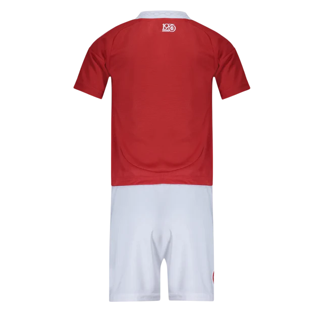 Conjunto Infantil Internacional Home 25/26 Adidas - Vermelha