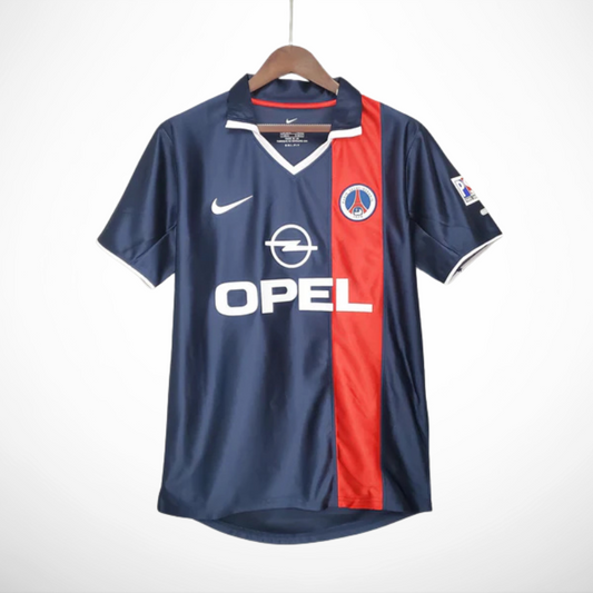 Camisa PSG Titular 01/02 - Versão Retro