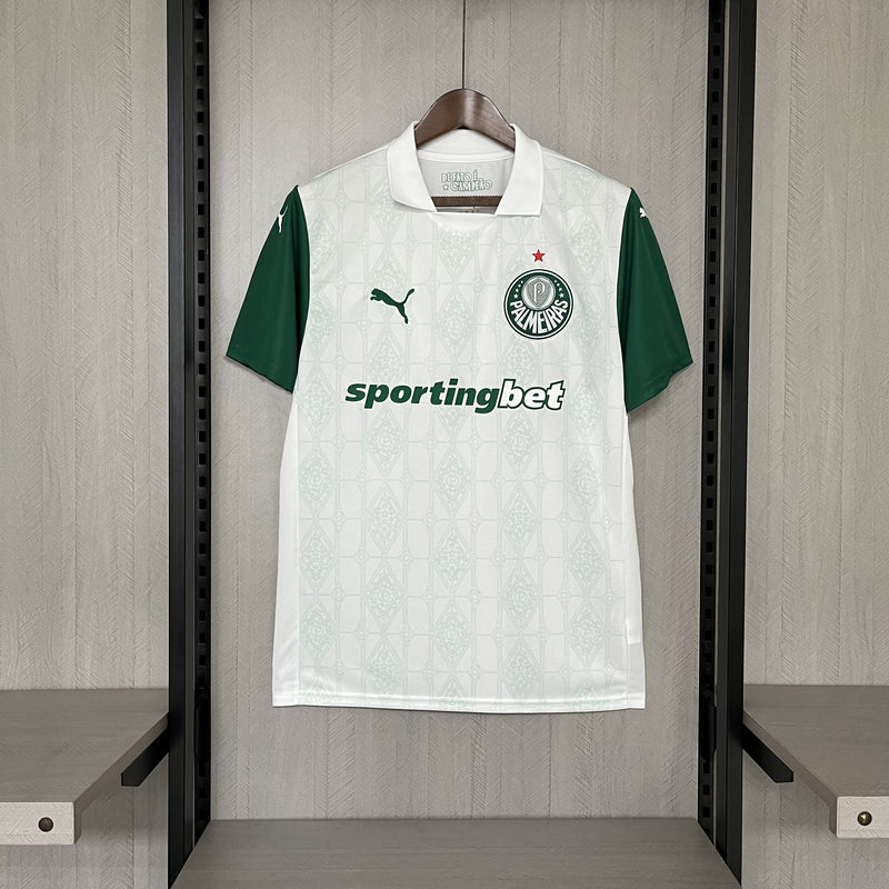 Camisa do Palmeiras Away 24/25 Torcedor Puma Masculina - Branca