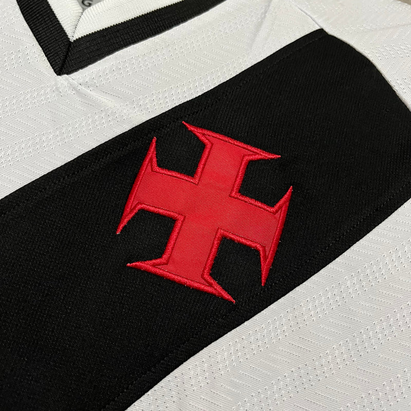 Camisa Vasco Home 25/26 s/n° Torcedor Kappa Masculina - Branca
