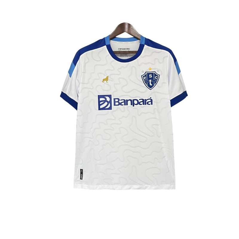 Camisa Paysandu Away 25/26 Torcedor Lobo Masculina - Branca