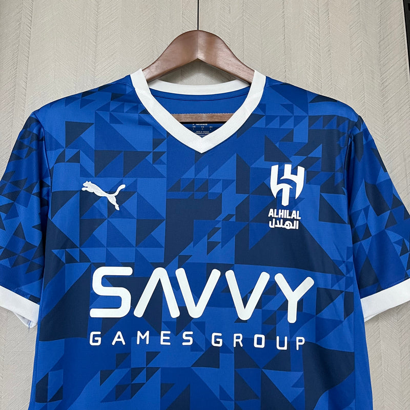 Camisa Al Hilal Home 24/25 Torcedor Puma Masculina - Azul