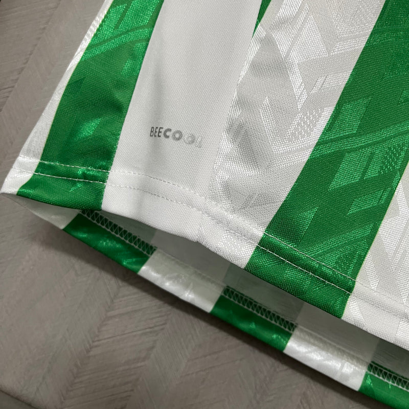 Camisa Real Betis Home 24/245 Torcedor Masculina - Verde e Branco