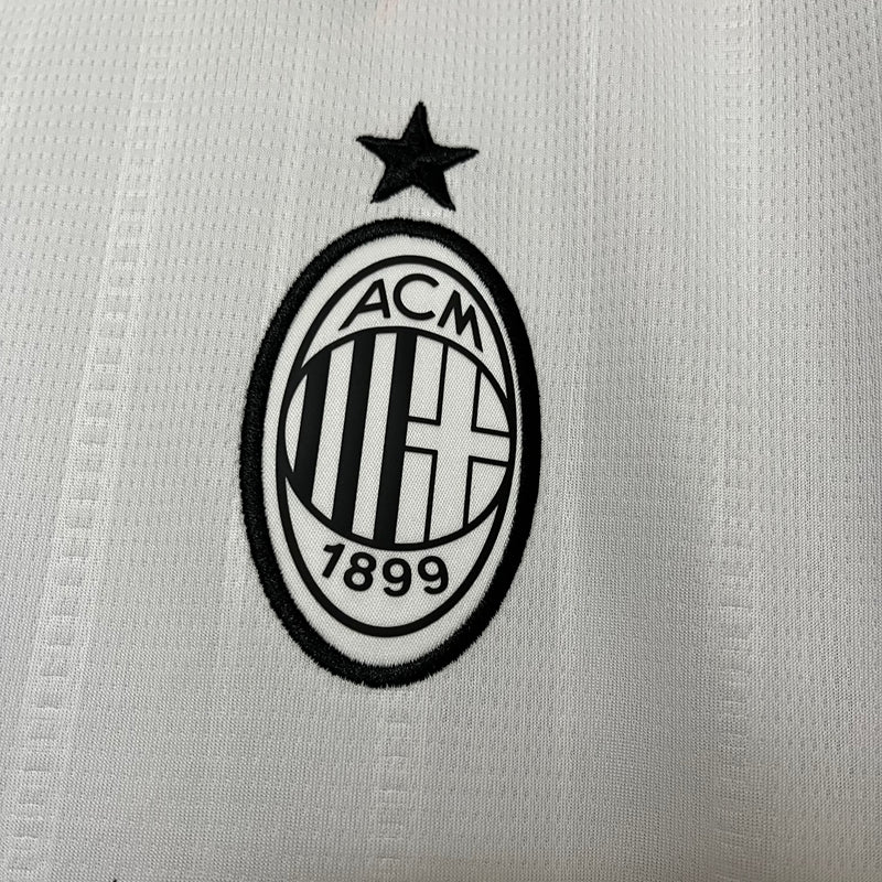 Camisa AC Milan Away 24/25 Torcedor Puma Masculina - Branca