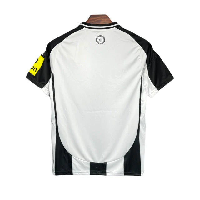 Camisa Newcastle United Home 24/25 - Torcedor Adidas Masculino - Preto e Branco