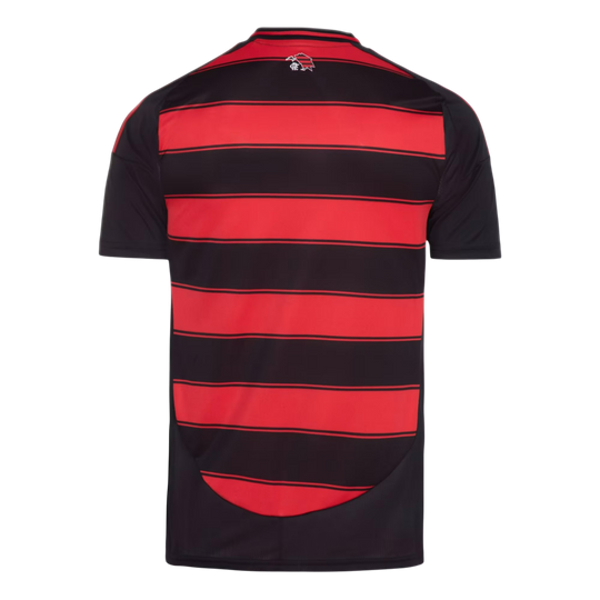 Camisa Flamengo Home 25/26 s/n° Torcedor Adidas Masculina - Vermelha e Preta