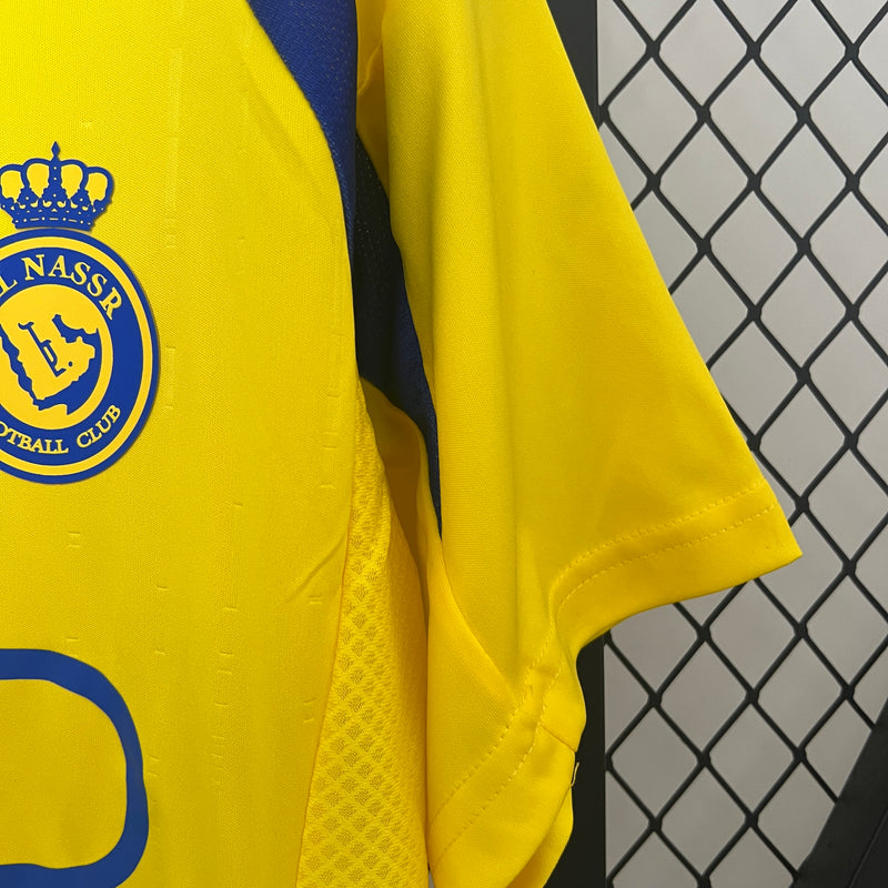 Camisa Al Nassr Home 24/25 Torcedor Nike Masculina - Amarela