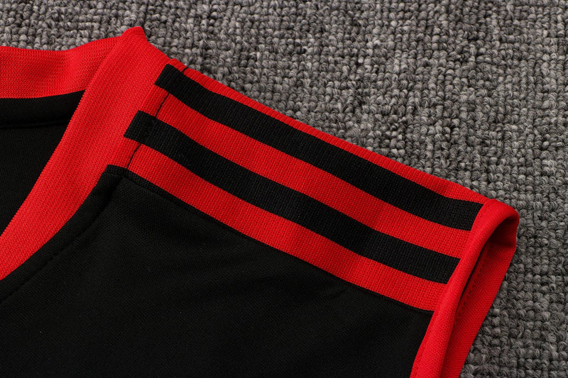 Manchester United T-Shirt Set - Black+Red