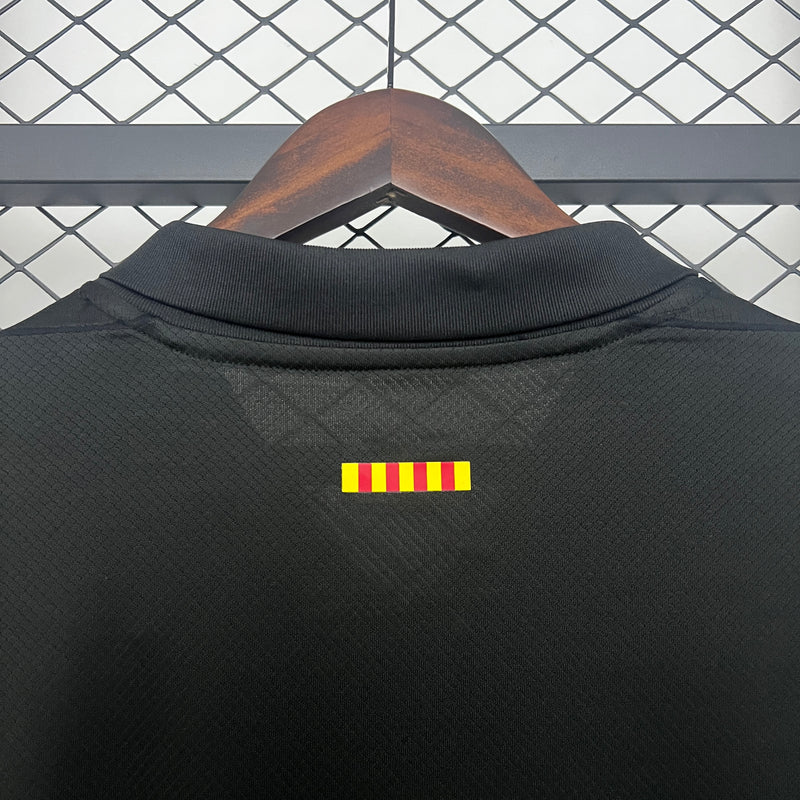 Camisa Barcelona Edição Especial Travis Scott 24/25 Torcedor Nike Masculina - Preta