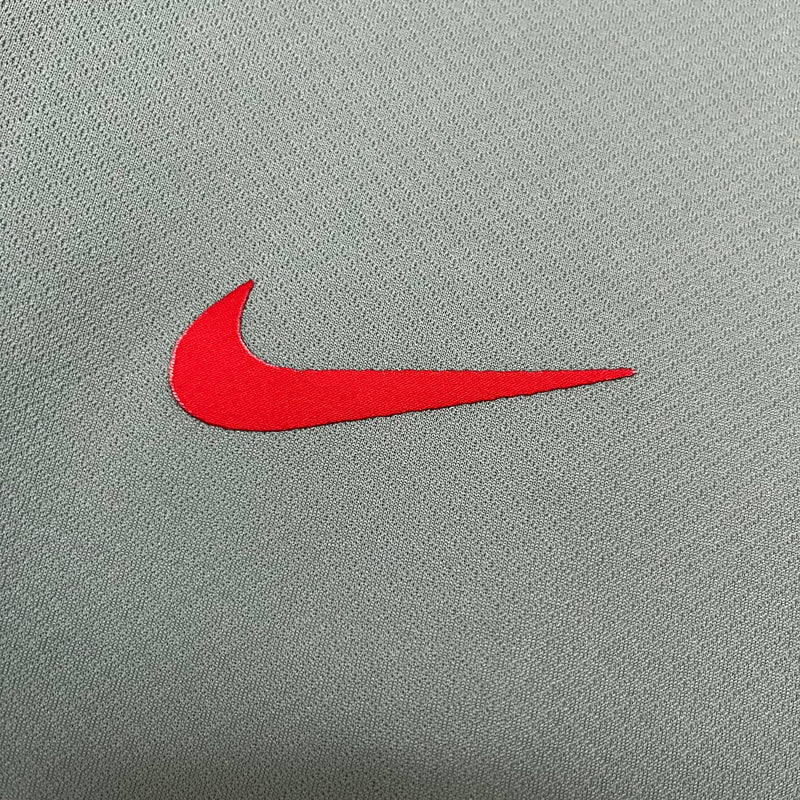 Camisa Atlético de Madrid Away 24/25 Torcedor Nike Masculino - Cinza