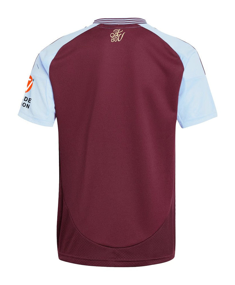 Camisa Aston Villa Home 24/25 s/n° Torcedor Adidas Masculina - Vinho