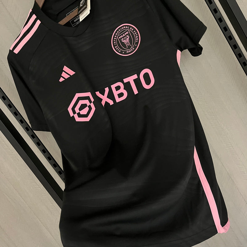Camisa Inter Miami Home 23/24 Torcedor Adidas Masculina - Preta